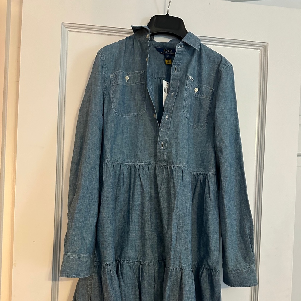 Ralph Lauren Denim Dress - Girls size 16